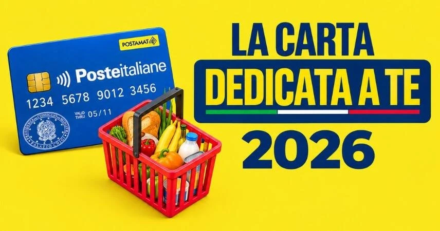 "Carta dedicata a te" - INPS 2026 - Elenco beneficiari
