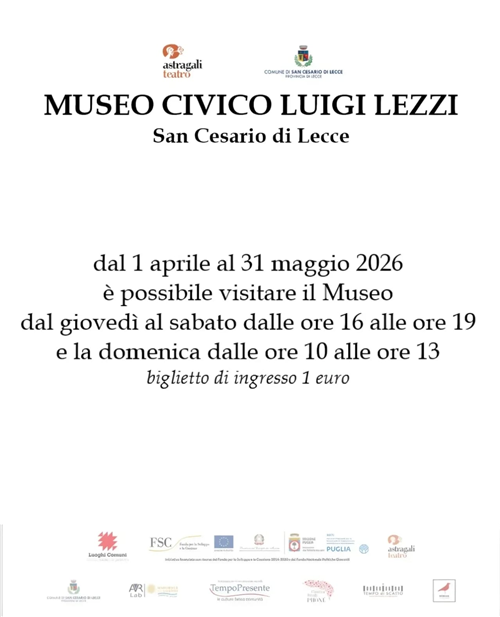 Museo Civico Luigi Lezzi  San Cesario di Lecce