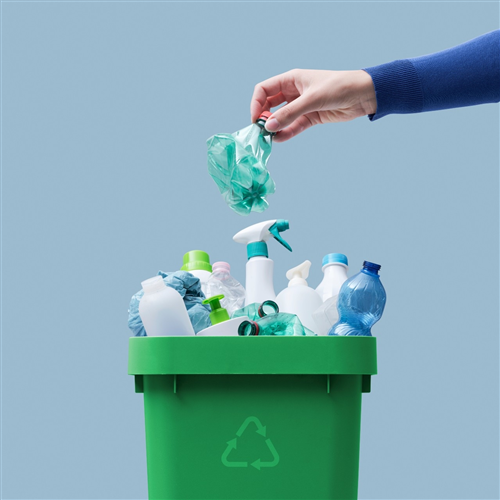 Raccolta differenziata della plastica