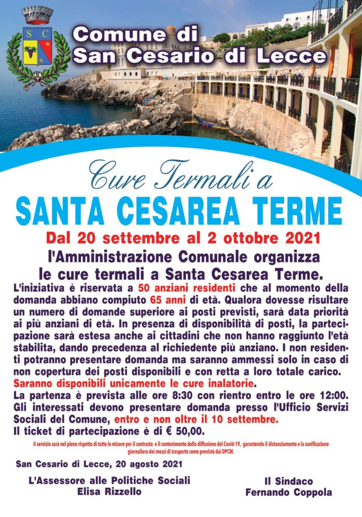 CURE TERMALI A SANTA CESAREA TERME