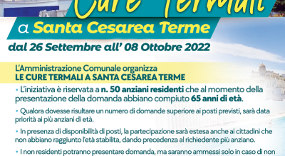 CURE TERMALI a Santa Cesarea Terme 2022